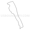 Census Tract 1503.05, Sonoma County, California (Light Gray Border)