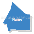 Census Tract 5027.02, Santa Clara County, California (Solid Fill with Shadow)