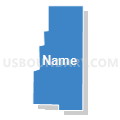 Census Tract 5082.04, Santa Clara County, California (Solid Fill with Shadow)
