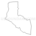 Census Tract 5125.10, Santa Clara County, California (Light Gray Border)