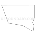 Census Tract 93.20, Sacramento County, California (Light Gray Border)