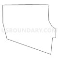 Census Tract 91.11, Sacramento County, California (Light Gray Border)