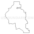 Census Tract 3.02, Mariposa County, California (Light Gray Border)
