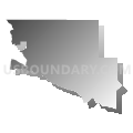Census Tract 103, San Luis Obispo County, California (Gray Gradient Fill with Shadow)