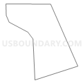 Census Tract 33.06, San Joaquin County, California (Light Gray Border)