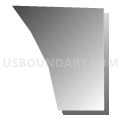 Census Tract 13.11, San Bernardino County, California (Gray Gradient Fill with Shadow)