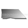 Census Tract 1.07, San Bernardino County, California (Gray Gradient Fill with Shadow)