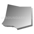 Census Tract 71.10, San Bernardino County, California (Gray Gradient Fill with Shadow)