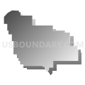 Census Tract 104.02, San Bernardino County, California (Gray Gradient Fill with Shadow)