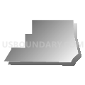 Census Tract 40.03, San Bernardino County, California (Gray Gradient Fill with Shadow)