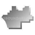Census Tract 104.10, San Bernardino County, California (Gray Gradient Fill with Shadow)