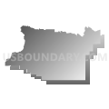 Census Tract 115, San Bernardino County, California (Gray Gradient Fill with Shadow)