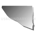 Census Tract 84.03, San Bernardino County, California (Gray Gradient Fill with Shadow)