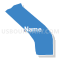 Census Tract 97.17, San Bernardino County, California (Solid Fill with Shadow)