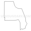Census Tract 501.01, Sutter County, California (Light Gray Border)