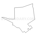Census Tract 3160, Contra Costa County, California (Light Gray Border)