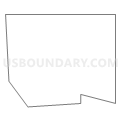 Census Tract 38.01, Ventura County, California (Light Gray Border)