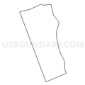 Census Tract 307.06, El Dorado County, California (Light Gray Border)