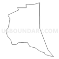 Census Tract 8.01, Lake County, California (Light Gray Border)