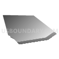 Census Tract 101, San Francisco County, California (Gray Gradient Fill with Shadow)