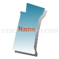 Census Tract 1214.02, Santa Cruz County, California (Blue Gradient Fill with Shadow)
