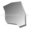 Census Tract 1008, Santa Cruz County, California (Gray Gradient Fill with Shadow)