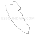 Census Tract 1202, Santa Cruz County, California (Light Gray Border)