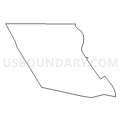 Census Tract 2508.01, Solano County, California (Light Gray Border)