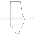 Census Tract 2529.13, Solano County, California (Light Gray Border)
