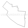 Census Tract 4077.02, Los Angeles County, California (Light Gray Border)