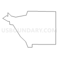 Census Tract 2970, Los Angeles County, California (Light Gray Border)