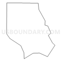 Census Tract 4063, Los Angeles County, California (Light Gray Border)