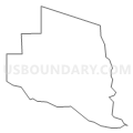 Census Tract 9803, Fremont County, Colorado (Light Gray Border)