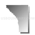 Census Tract 85.38, Adams County, Colorado (Gray Gradient Fill with Shadow)