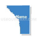 Census Tract 85.38, Adams County, Colorado (Solid Fill with Shadow)