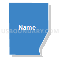 Census Tract 85.26, Adams County, Colorado (Solid Fill with Shadow)