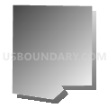 Census Tract 94.10, Adams County, Colorado (Gray Gradient Fill with Shadow)