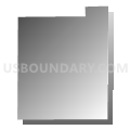 Census Tract 83.09, Adams County, Colorado (Gray Gradient Fill with Shadow)