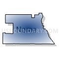 Census Tract 83.53, Adams County, Colorado (Radial Fill with Shadow)