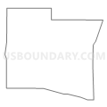 Census Tract 9612.07, Elbert County, Colorado (Light Gray Border)