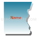 Census Tract 86.05, Adams County, Colorado (Blue Gradient Fill with Shadow)