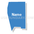 Census Tract 85.06, Adams County, Colorado (Solid Fill with Shadow)