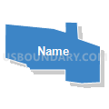 Census Tract 82, Adams County, Colorado (Solid Fill with Shadow)
