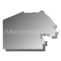 Census Tract 9648, Delta County, Colorado (Gray Gradient Fill with Shadow)