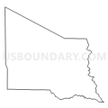 Census Tract 9603, Alamosa County, Colorado (Light Gray Border)