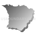Census Tract 9681.01, San Miguel County, Colorado (Gray Gradient Fill with Shadow)