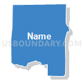 Census Tract 7, Morgan County, Colorado (Solid Fill with Shadow)