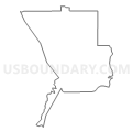 Census Tract 9693, Montezuma County, Colorado (Light Gray Border)