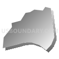 Census Tract 141.12, Douglas County, Colorado (Gray Gradient Fill with Shadow)
