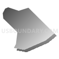 Census Tract 141.09, Douglas County, Colorado (Gray Gradient Fill with Shadow)